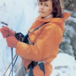 Wanda beim Bergsteigen