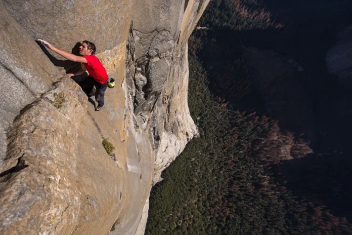 Alex Honnold in Free Solo