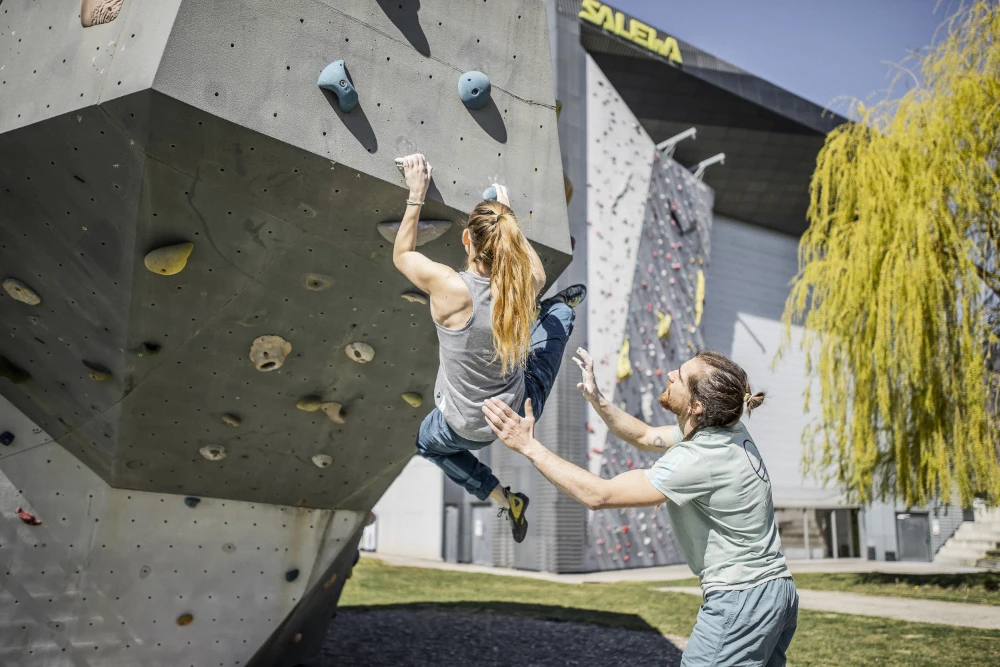 Kletterhalle in Bozen