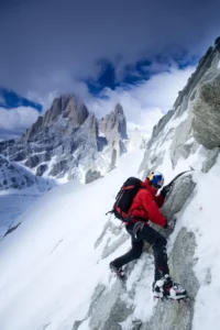 David Lama am Cerro Torre
