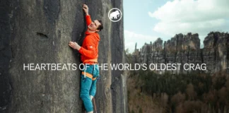 Sächsische Sandsteinlinien – Adam Ondra im Elbsandstein Adam Ondra klettert im Elbsandstein